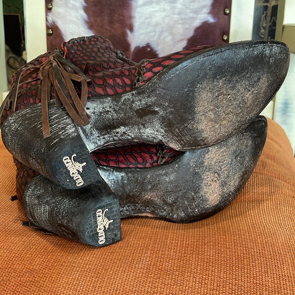 Old Gringo Adela Ankle Cowboy Boots 8.5 - Picture 6 of 7